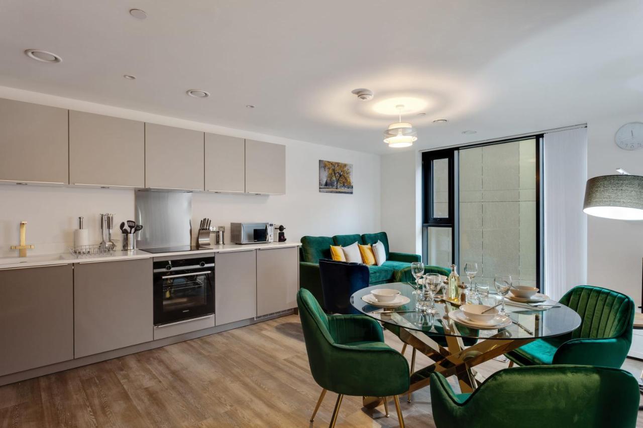 Stunning Modern 1Br Flat In Central Birmingham Esterno foto
