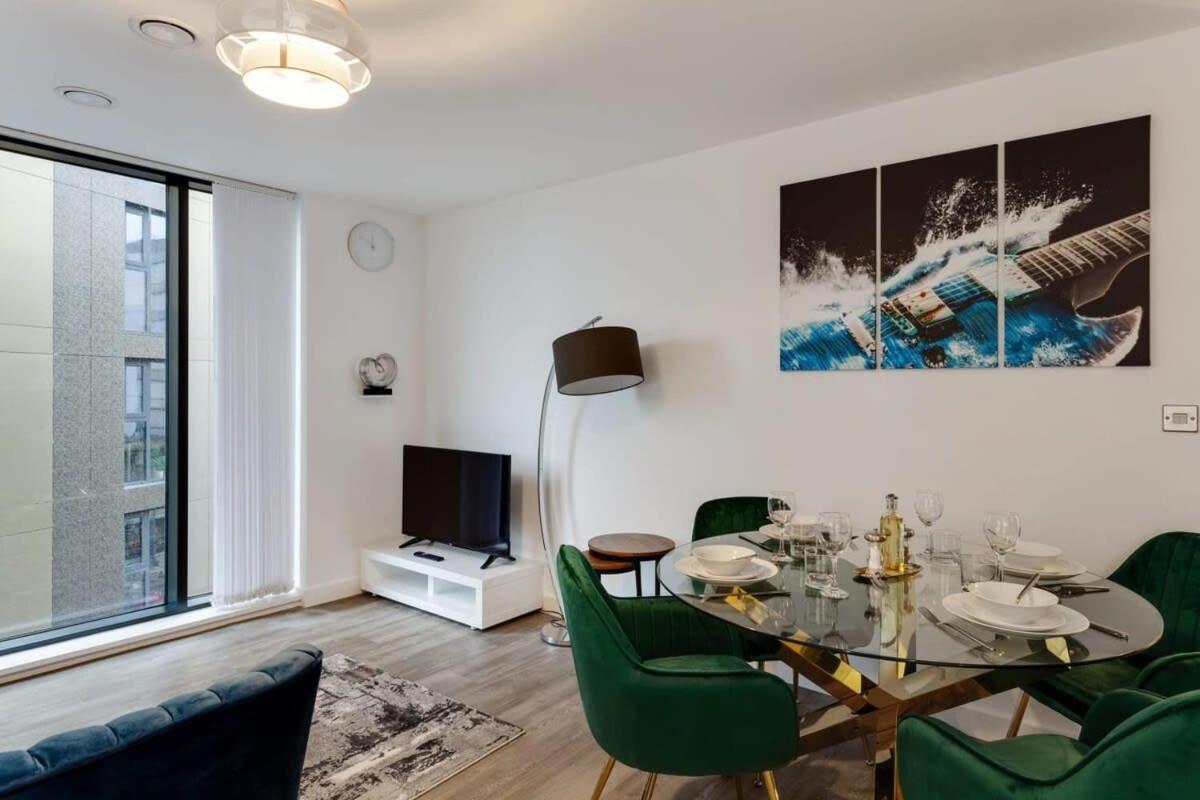 Stunning Modern 1Br Flat In Central Birmingham Esterno foto