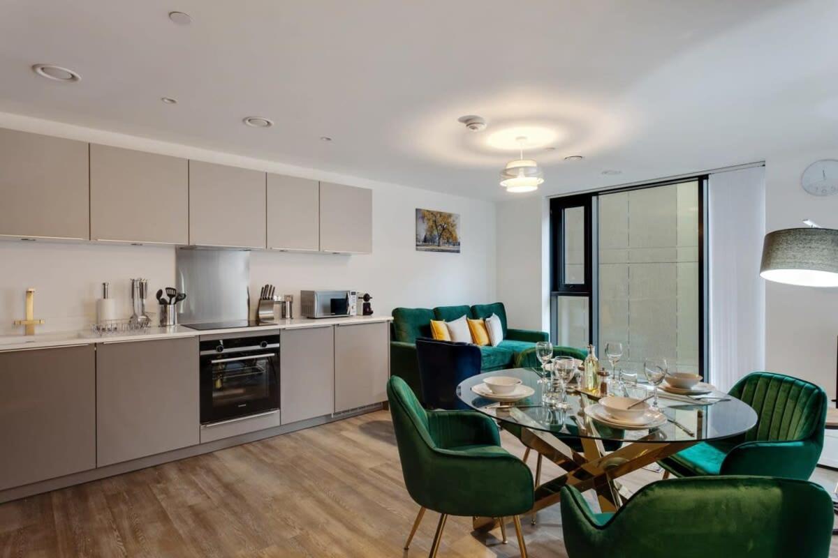 Stunning Modern 1Br Flat In Central Birmingham Esterno foto